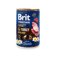 Brit Premium Dog by Nature Turkey & Liver 400g - cena, srovnání