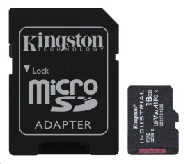Kingston Micro SDHC Industrial UHS-I U3 16GB