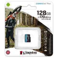 Kingston Micro SDXC Canvas Go! Plus A2 U3 128GB - cena, srovnání