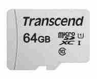Transcend MicroSDXC 300S+ SD adaptér UHS-I U1 64GB - cena, srovnání