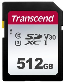 Transcend SDXC 300S UHS-I U3 512GB