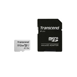 Transcend Micro SDHC 300S + SD adaptér UHS-I U3 512GB