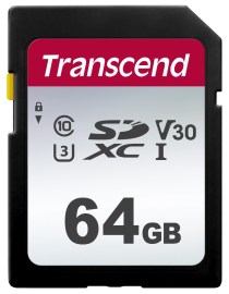 Transcend SDXC 300S UHS-I U3 64GB