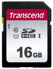 Transcend SDHC 300S UHS-I U1 16GB