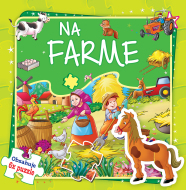 Na farme - kniha s puzzle - cena, srovnání