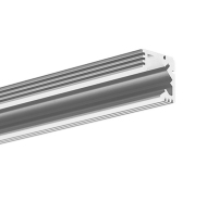 IdeaLED Hliníkový profil pro LED pásku, typ rohový FP-4023, stříbrný, 2 metry - Pouze hliníkový profil bez překryvu - cena, srovnání