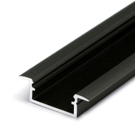 IdeaLED Hliníkový profil pro LED pásku, typ Micro do drážky FP-3775, 2 metry - Pouze hliníkový profil bez překryvu - cena, srovnání