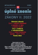 Aktualizácia II/2 2022 - Konkurz a reštrukturalizácia - cena, srovnání