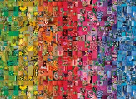 Clementoni Puzzle Color Boom - Koláž 1000
