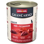 Animonda GRANCARNO Junior hovädzie a morčacie srdcia 800g - cena, srovnání