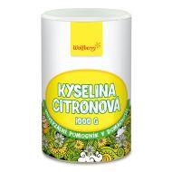 Wolfberry Kyselina citrónová 1000g - cena, srovnání