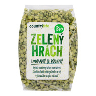 Country Life BIO Hrach zelený polený 500g - cena, srovnání