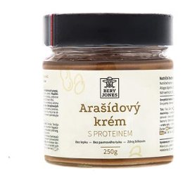 Bery Jones Arašidový krém s proteínom 250g