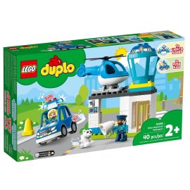 Lego DUPLO 10959 Policajná stanica a vrtuľník