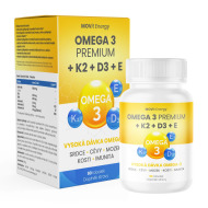 Movit Omega 3 Premium + K2+D3+E 90tbl - cena, srovnání