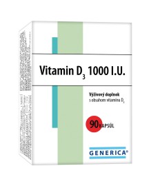 Generica Vitamin D3 1000I.U. 90tbl