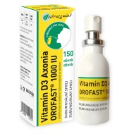 Axonia Vitamín D3 OROFAST 1000IU 30ml - cena, srovnání