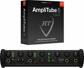 IK Multimedia AXE I/O + AmpliTube 5 MAX Bundle