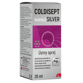 Alpen Pharma Coldisept NanoSilver ústny sprej 20ml