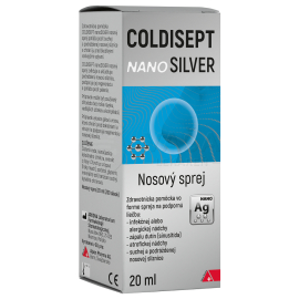 Alpen Pharma Coldisept Nanosilver nosový sprej 20ml