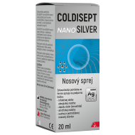 Alpen Pharma Coldisept Nanosilver nosový sprej 20ml - cena, srovnání