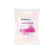 Allnature Himalájska soľ ružová jemná 500g - cena, srovnání