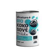 Allnature Bio Kokosové mlieko 400ml - cena, srovnání