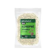 Allnature Konopne semienko lúpané Bio Raw 250g - cena, srovnání