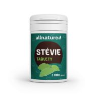 Allnature Stevia Tablety 1000tbl - cena, srovnání