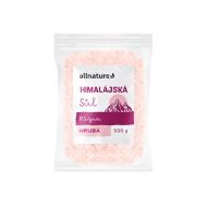 Allnature Himalájska soľ ružová hrubá 500g - cena, srovnání