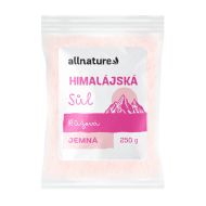 Allnature Himalájska soľ ružová jemná 250g - cena, srovnání