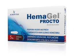 Apotex HemaGel Procto čípky 5ks