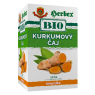 Herbex BIO Kurkumový čaj 20x1.5g - cena, srovnání