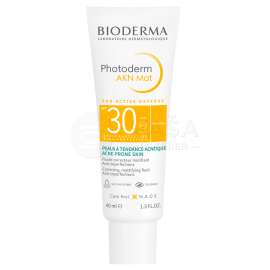 Bioderma Photoderm AKN Matifying Fluid SPF30 40ml