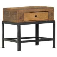 vidaXL Nočný stolík 40x35x40 cm masívne recyklované drevo - cena, srovnání