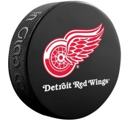 Inglasco Puk Logo Blister Detroit Red Wings