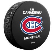 Inglasco Puk Logo Blister Montreal Canadiens