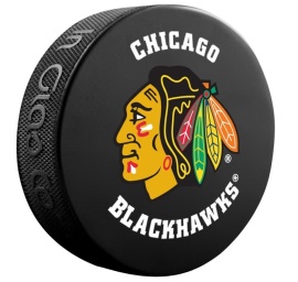 Inglasco Puk Logo Blister Chicago Blackhawks