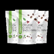 Powerlogy Organic Coffee 3x900g - cena, srovnání