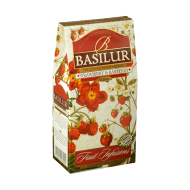 Basilur Fruit Strawberry & Raspberry 100g - cena, srovnání