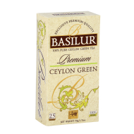 Basilur Premium Ceylon Green 25x2g - cena, srovnání