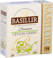 Basilur Premium Ceylon Green 100x2g - cena, srovnání