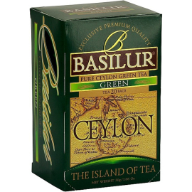 Basilur Island of Tea Green 20x2g