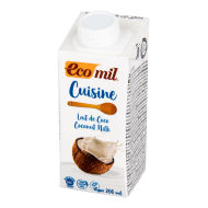 Ecomil BIO kokosové mlieko 200ml - cena, srovnání