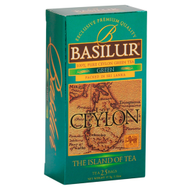 Basilur Island of Tea Green 25x1,5g