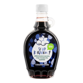 Country Life Sirup čučoriedkový BIO 250ml