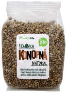 Country Life BIO Konopné semienka nelúpané 250g - cena, srovnání