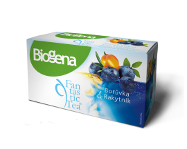 Biogena Fantastic Tea Čučoriedka & Rakytník 20x2g