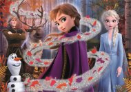 Clementoni Trblietavé puzzle Ľadové kráľovstvo 2 104 - cena, srovnání