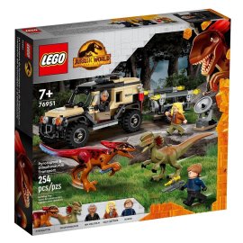 Lego Jurassic World 76951 Preprava pyroraptora a dilophosaura